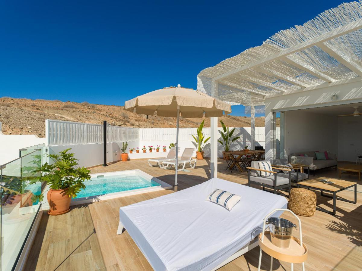 Pasitoblanco Porto Mare 7 Seaview Villa Private Heated Pool Pasito Blanco Bagian luar foto